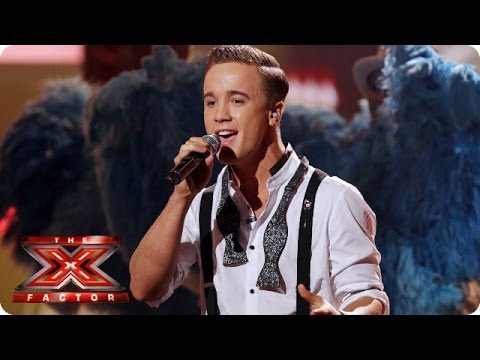 Sam Callahan sings Ain't That A Kick In The Head by Dean Martin - Live Week 5 - The X Factor 2013