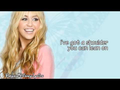 Hannah Montana - Need A Little Love (Lyrics Video) HD