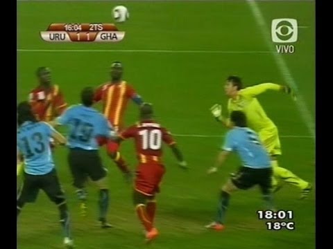 Uruguay 1 - Ghana 1 // Cuartos de Final Copa del Mundo 2010 (02.07.2010) [COMPLETO]