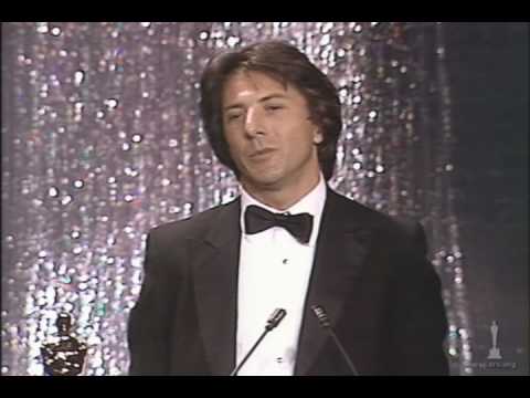 Dustin Hoffman winning Best Actor for 