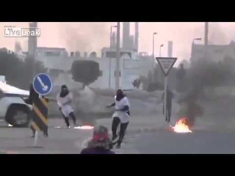 Bahrain Police Under Attack as Protestors throw Petrol Bombs and Set Fires in Al Dair