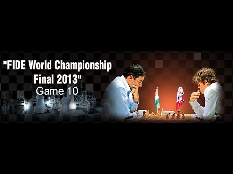 Game 10 - Part 2 - Viswanthan Anand vs Magnus Carlsen | FIDE World Championship 2013