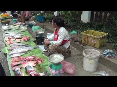 Laos Luang Prabang Morning Market Ennio 2013