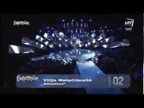 Eurovision 2014 Lithuania @ Vilija Matačiūnaitė atliko muzikinį kūrinį 