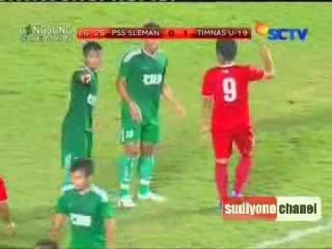 Timnas U19 vs PSS Sleman 3 Februari 2014 Tur Nusantara Part 1