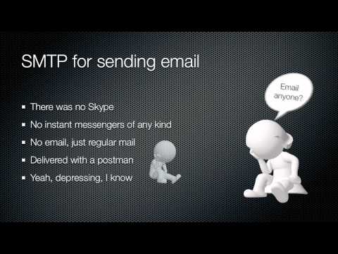 How your email server works