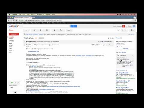 Gmail Tutorial 2013 - Sending & Receiving Emails (Part 2)