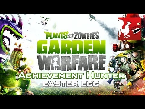 Plants vs. Zombies: Garden Warfare - Achievement Hunter Easter Egg