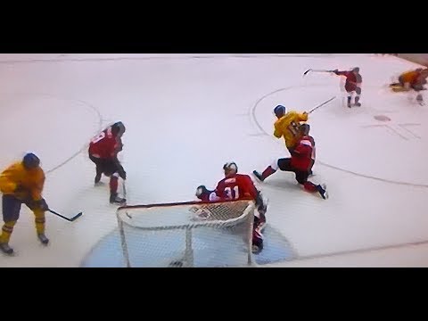 OLYMPIC HOCKEY FINAL: [SWEDEN 0-3 CANADA] CANADA..WINS THE GOLD MEDAL