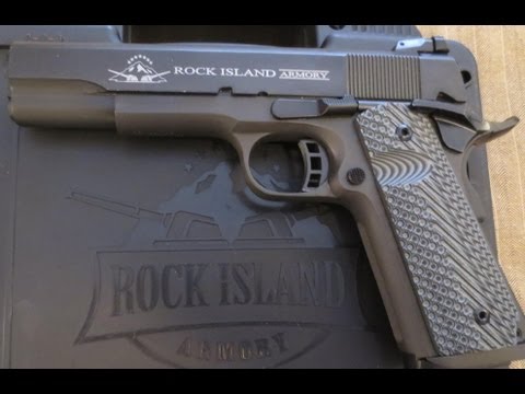 Rock Island Armory .45 Cal. 1911 Pistol Review