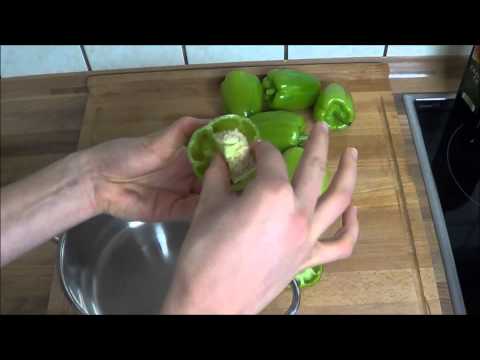 Türkisch kochen 5: Dolma (gefüllte Paprika)