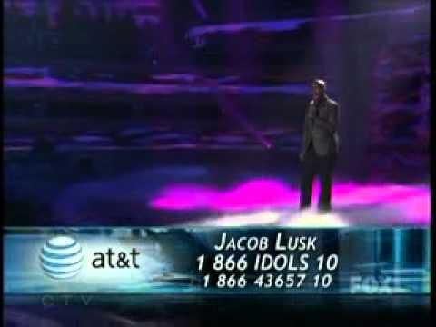 Jacob Lusk - Sorry Seems To Be The Hardest Word - American Idol Top 11