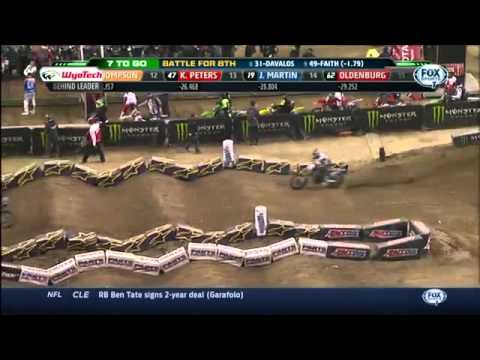 AMA Supercross Detroit 2014 - 250 Lites Main Event Rd11