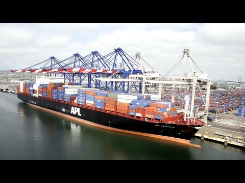 Port of Los Angeles: APL Savannah Christening