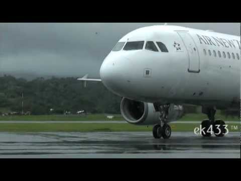 Air New Zealand | Airbus A320-200 | Port Vila Taxi and Take-Off