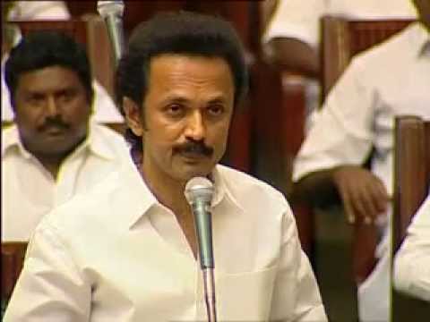 Speech at TN Assembly - MK.Stalin