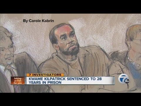 Kwame Kilpatrick sentenced to 28 years in prison