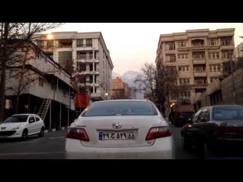 خیابان های شمیران - تهران - ایران ، Shemiran streets , Tehran, Iran