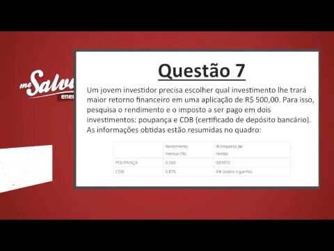 Me Salva! ENEM 2013 - Matemática: As questões que você DEVE saber!