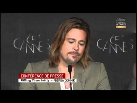 Killing Them Softly Full Press Conference - Cannes Film Festival 2012 (Brad Pitt Ray Liotta)