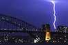 A line of storms approach Sydney tracking from the south west.30th March 2014Photo: Wolter PeetersThe Sydney Morning Heraldphoto.JPG