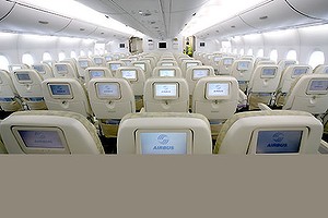 Airbus A380 economy class generic