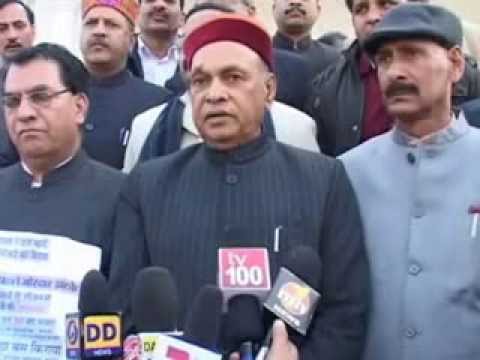 Virbhadra Singh v/s Prem Kumar Dhumal Running in Himachal Perdesh India