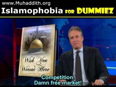 Jon Stewart Daily Show, P.1 Ground Zero Mosque Islamophobia