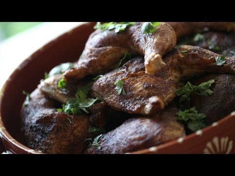 Spiced Chicken Legs (Roasted) Recipe (North African Feast Menu Part 3) || KIN EATS