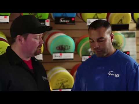 The Disc Golf Guy - Vlog #187 - Steve Rico of Legacy Discs Previews Two New Discs