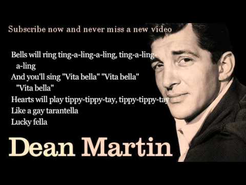 Dean Martin - That's Amore - Lyrics