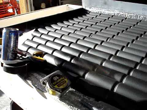 Pop soda beer can Solar Powered heater furnace panel -- Part 1