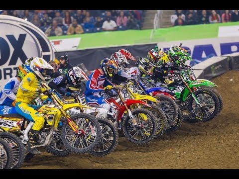 2014 AMA Supercross Round 11 Detroit 450 Main Event.