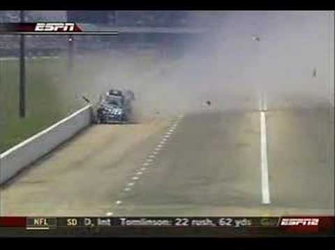 John Force and Kenny Bernstein Dallas Crash 2007