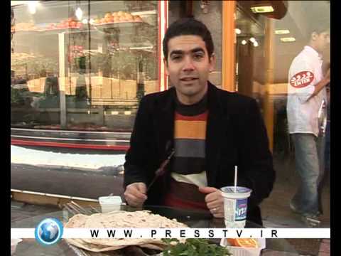 Iranian traditional food and street food in Tehran presstv