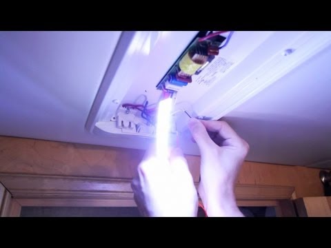 HOW TO: Convert Fluorescent RV Lights to LEDs