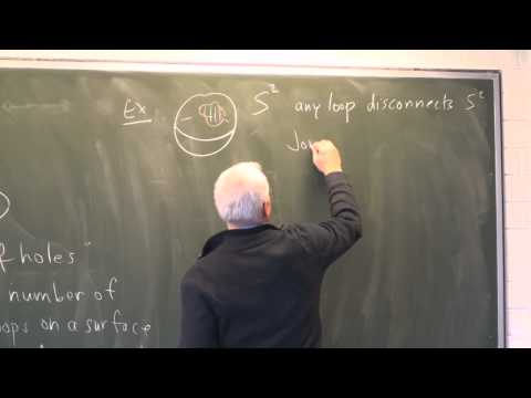 AlgTop5: Two-dimensional objects--the torus and genus