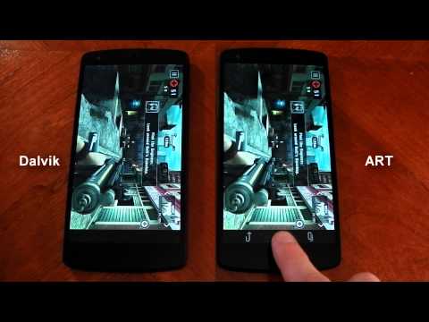 Google Nexus 5 - Dalvik vs ART