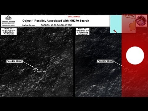 Possible debris from missing Malaysia Airlines plane on Australia satellite images