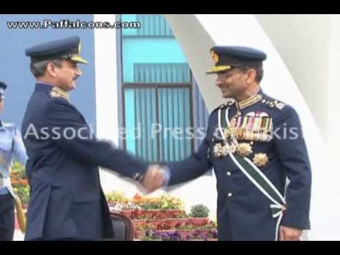 Air Chief Marshal Tahir Rafique Butt takes over as new Chief of the Air Staff, PAF - March 19, 2012