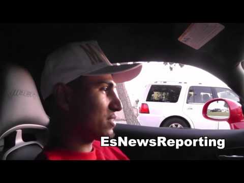 boxing star MIKEY GARCIA rolling in his Viper EsNews Boxing