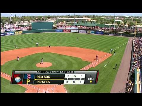 MLB 2014 03 09   Boston Red Sox VS Pittsburgh Pirates(SpringTraining)