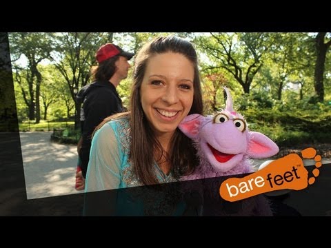 Sesame Street: Mickela Mallozzi dances with the Muppets