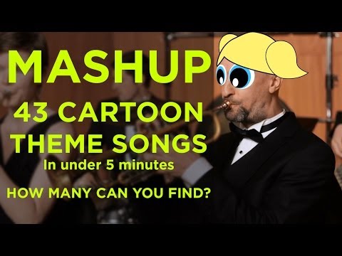 43 Cartoon Theme Song Mashup | Ensemble ACJW