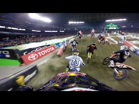 GoPro: James Stewart 14th to 1st - 2014 Monster Energy Supercross from Toronto