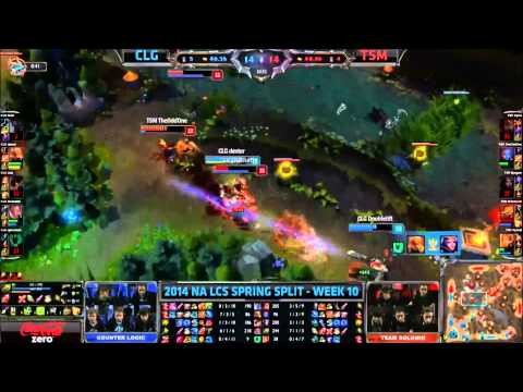 Amazing Play by CLG Dexter and Doublelift