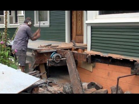 Front Porch Rebuild Part One