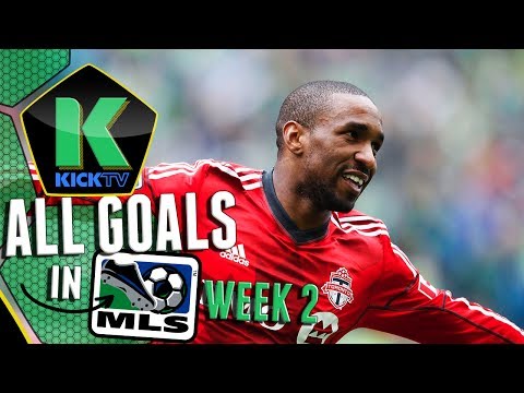 Defoe Scores Brace in MLS Debut | ALL MLS GOALS 2014, Week 2