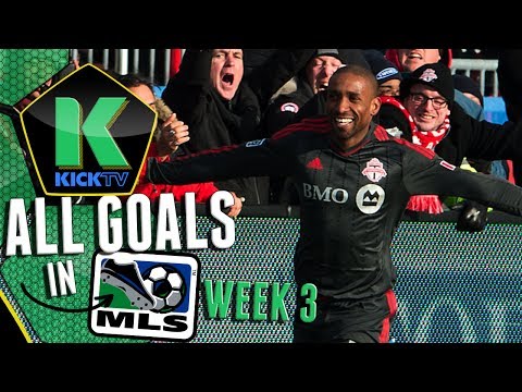 Jermaine Defoe Scores Another Goal for Toronto FC | MLS ALL GOALS 2014, Week 3