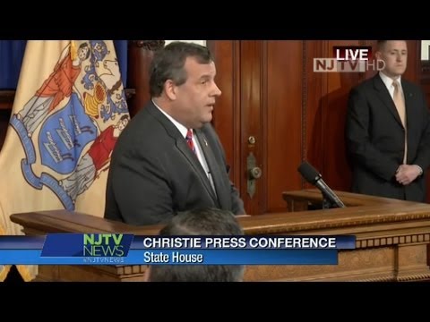 Christie to Hold Trenton Press Conference at 2:30 p.m.